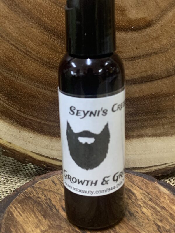 Seyni's Creed Aventus For Beard Growth & Grooming (2 oz) - Image 3