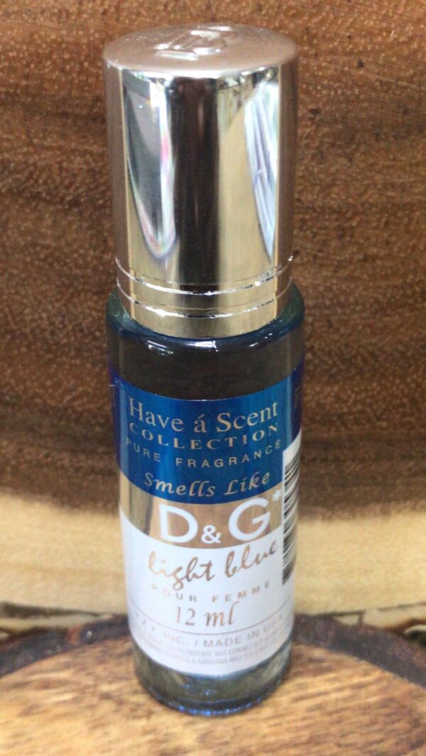 D&G Light Blue Body Oil 12ML - Image 2