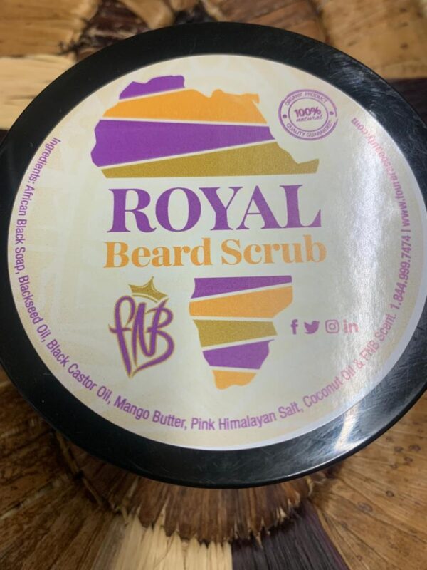 Royal Beard Scrub Organic 100% Natural - Image 2