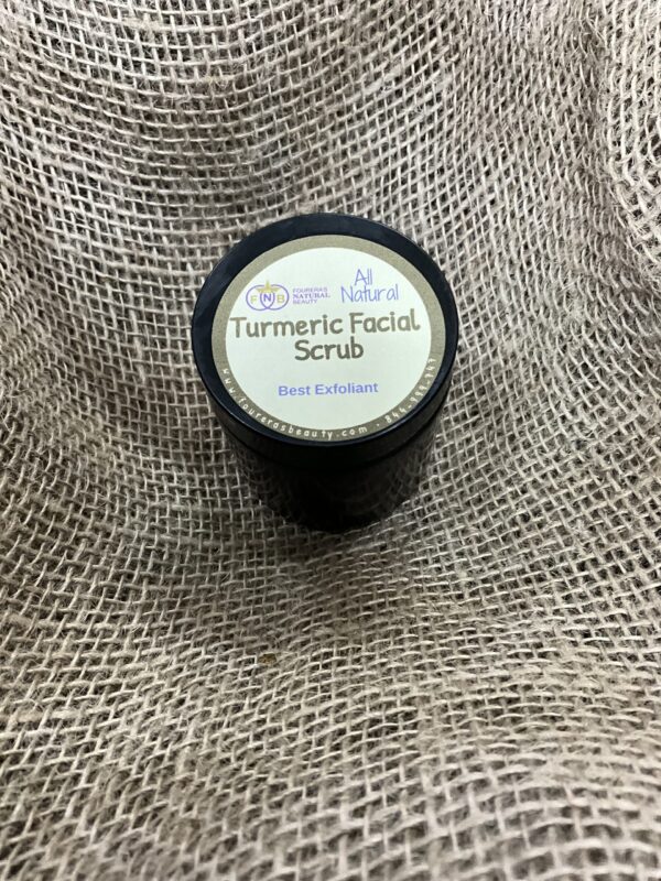 TURMERIC FACIAL SCRUB 100% NATURAL 4oz