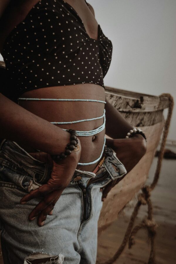 photo of waist beads
