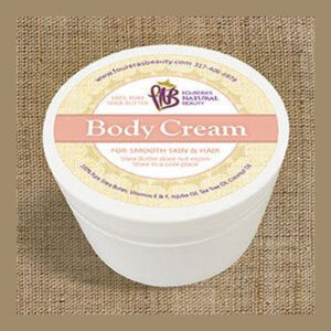 Natural Botanical Body Cream featuring rich botanical lipids for full body hydration