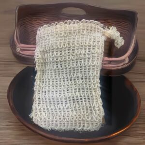 Organic Loofah Sponge/Sac Gentle Exfoliating Body/Face