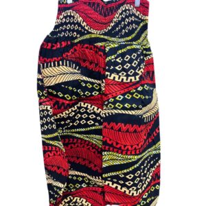 Red & Brown African Pants