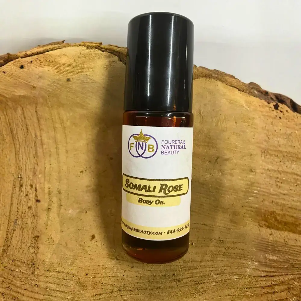 Premium Scented Somali Rose Oil, Long lasting floral fragrance, Luxury rose perfume oil for skin.