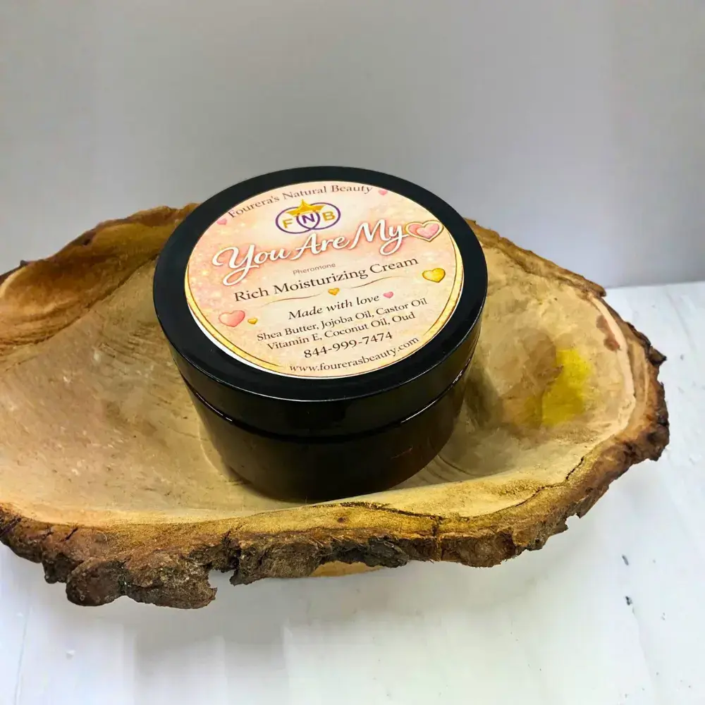 Pheromone Moisturizing Cream for attraction, You Are My Love Pheromone Cream jar, Fourera sensual pheromone moisture balm